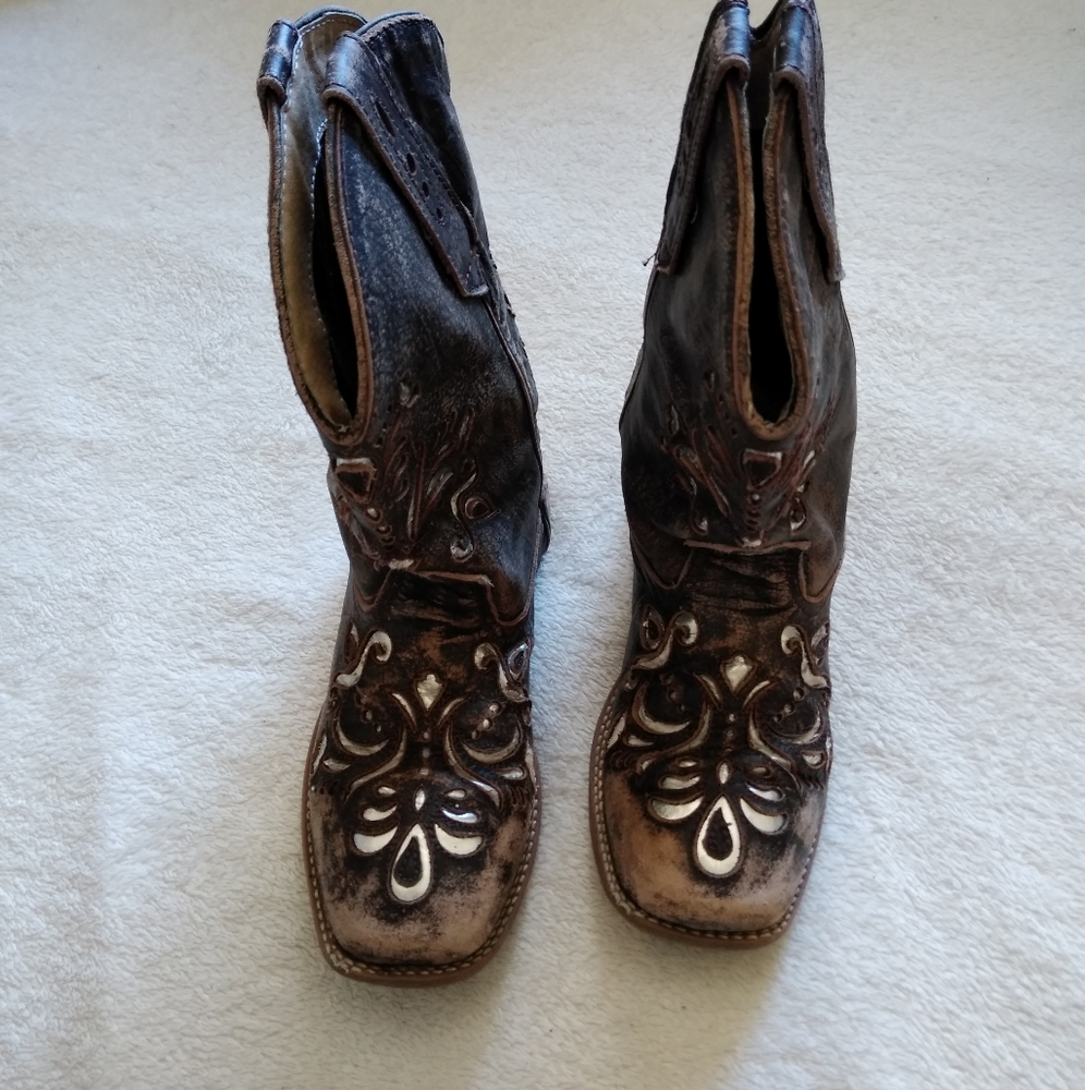Roper Western Boots Girls kids Bling